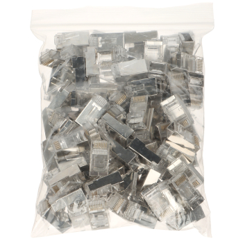 WTYK MODULARNY PRZELOTOWY EKRANOWANY RJ45T/6-EKRAN*P100 TYP EZ